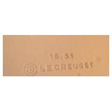 D - Le Creuset Covered Rectangular Baking Dish Flame Orange