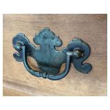 K - Ethan Allen Early American Maple and Birch Hutch and Dresser Set