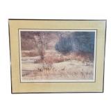 LL - Richard Thompson Signed Limited Edition Print Les Canadiens