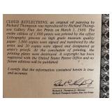 LLO - "Cloud Reflections" by Richard Thompson, Signed Limited Edition with COA