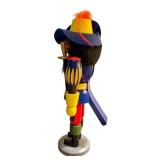 D - Vintage Erzgebirge Blue Buccaneer Nutcracker with Original Box