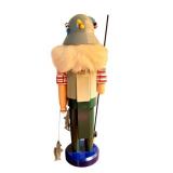 D - Vintage Erzgebirge Nutcracker Angler 1975 with Box