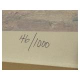 LLO - Richard Thompson Signed Limited Edition Print Autumn Lake Scene