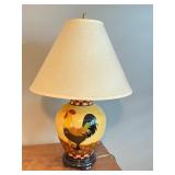MBR - Table Lamp with Rooster Design and Shade