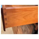 D - Ethan Allen American Traditional Solid Maple and Birch Cabinet, Vintage