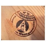 D - Vintage Holzkunst Christian Ulbricht West Germany Santa Nutcracker