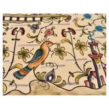 DR - 23" Hand-Painted Portuguese Ceramic Platter with Kazari Motif