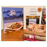 D - Collection of 7 Regional and Entertaining Cookbooks Including San Francisco and Colorado
