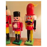 D - Set of 3 Erzgebirge German Wooden Nutcrackers