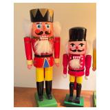 D - Set of 3 Erzgebirge German Wooden Nutcrackers