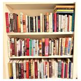 D - Large Collection of Fiction and Nonfiction Hardcover Books