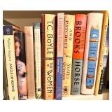 D - Large Collection of Fiction and Nonfiction Hardcover Books