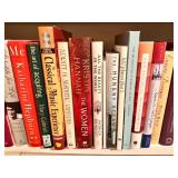 D - Large Collection of Fiction and Nonfiction Hardcover Books