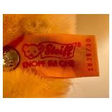 D - Vintage Steiff Plush Deer with Tag and Button