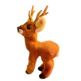 D - Vintage Steiff Plush Deer with Tag and Button