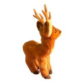 D - Vintage Steiff Plush Deer with Tag and Button