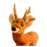 D - Vintage Steiff Plush Deer with Tag and Button