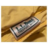 LLBR - Pair of L.L.Bean Twin Down Comforters in Yellow