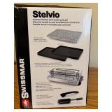 LLO - Swissmar Stelvio 8-Person Raclette Party Grill with Hot Stone Top (Grill Top Missing)