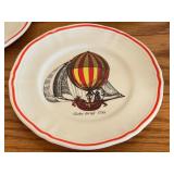 LLO - French Decorative Kitchen Collection: Terre Provence Pitcher and Limoges Plates