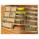 LLO - 2 Tackle Boxes with Fishing Lures, Hooks, and Accessories