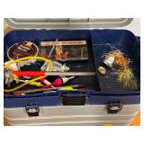 LLO - Plano Tackle Box with Assorted Fishing Gear and Lures