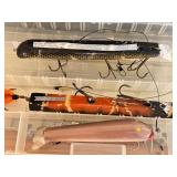 LLO - Plano Tackle Box with Assorted Fishing Gear and Lures