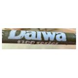 LLO - Collection of 5 Fishing Rods Including Daiwa, Shakespeare Ugly Stik, Pflueger, and Garcia Conolon