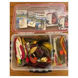 LLO - Fishing Tackle Box Set with Lures, Hooks, and Accessories