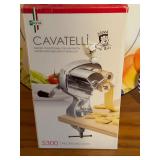 LLO - Italian Kitchenware Set with 14" Fruit Platter, 2 Decorative Plates, and Cavatelli Pasta Maker