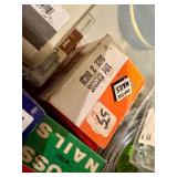 LL - Workshop Hand Tools and Hardware Collection with Pegboard Assortment