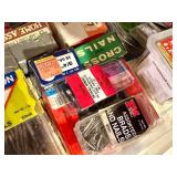 LL - Workshop Hand Tools and Hardware Collection with Pegboard Assortment