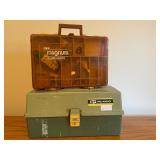 LL) - Pair of Plano Tackle Boxes with Assorted Fishing Tackle