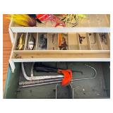 LL) - Pair of Plano Tackle Boxes with Assorted Fishing Tackle