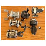 LLO - Collection of 5 Fishing Reels Including Ambassadeur, Lew