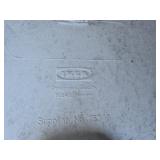 D - Set of 6 IKEA Urban Sturdy Plastic Chairs with Cushions