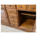 D - Vintage Ethan Allen Vintage Solid Maple and Birch Sideboard Cabinet