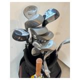 G - Golf Club Set with Bag and Umbrella - Mixed Brands