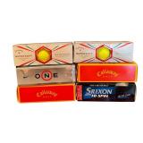G - Mixed Lot Golf Balls Callaway Supersoft Nike One Srixon Hi-Spin Assorted Boxes