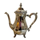 LL-Vintage Webster Wilcox Oneida Silver Plated Coffee and Tea Set with Tray