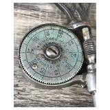 Vintage Simons MFG Co.  Tachometer Speed Indicator Chburg & Chicago