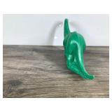 Vintage Sinclair Oil Gas Dino The Dinosaur Green Blow Mold Bank