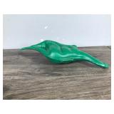Vintage Sinclair Oil Gas Dino The Dinosaur Green Blow Mold Bank