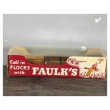 Vintage Faulk’s Crow Call in Original Box with Manual