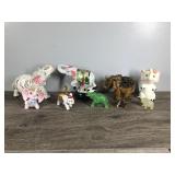 Lot of 9 Collectible Elephant Figurines