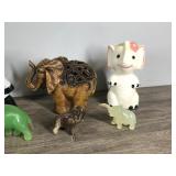 Lot of 9 Collectible Elephant Figurines