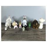 Lot of 9 Collectible Elephant Figurines