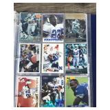 Binder Full of Baseball & Football Cards - Steve McNair - Dan Marino - Emmitt Smith - Deion Sanders - Tim Brown - Rashaan Salaam