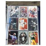 Binder Full of Baseball & Football Cards - Steve McNair - Dan Marino - Emmitt Smith - Deion Sanders - Tim Brown - Rashaan Salaam