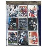 Binder Full of Baseball & Football Cards - Steve McNair - Dan Marino - Emmitt Smith - Deion Sanders - Tim Brown - Rashaan Salaam